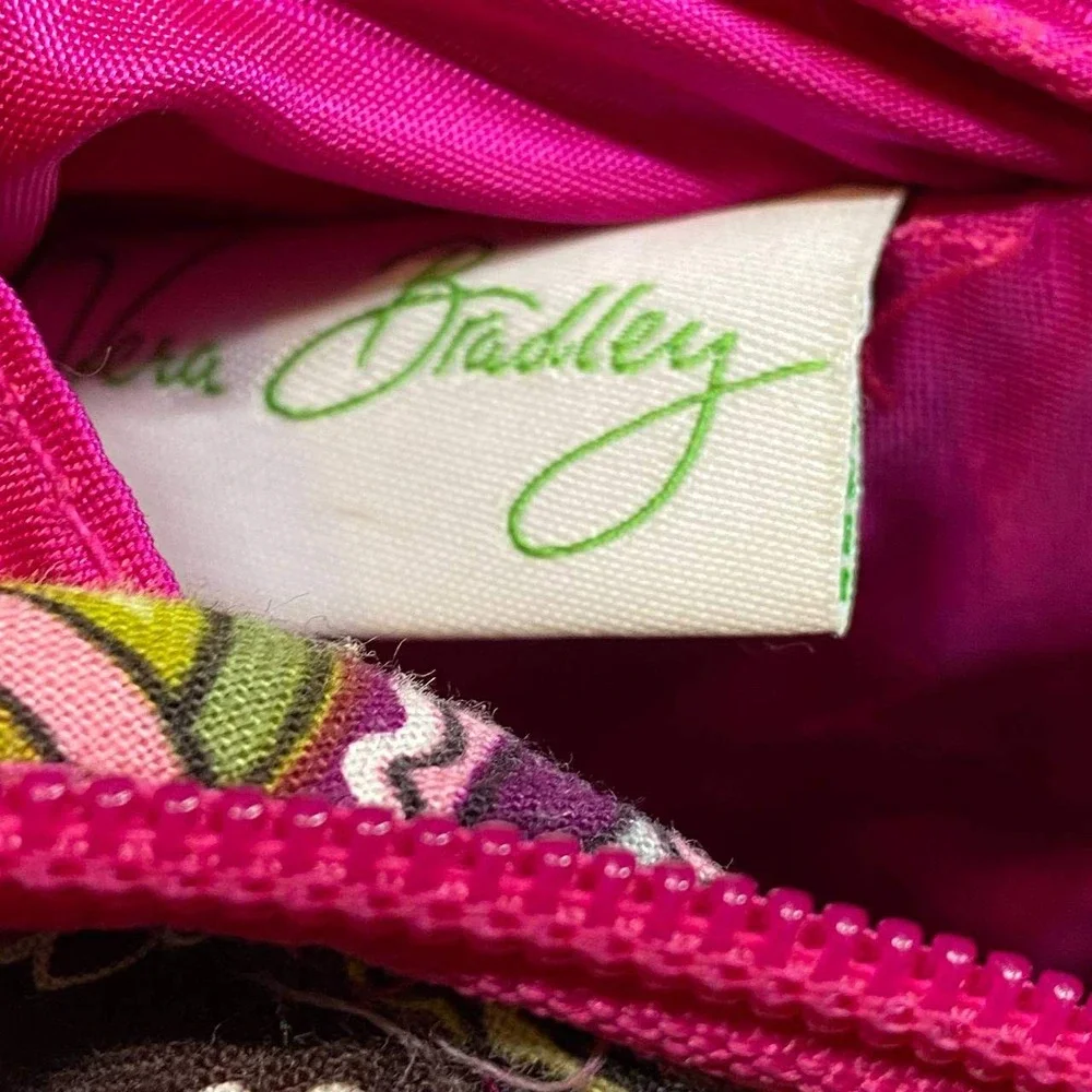 Vera Bradley Priscilla Pink Backpack Quilted Cotton Floral Paisley Travel School